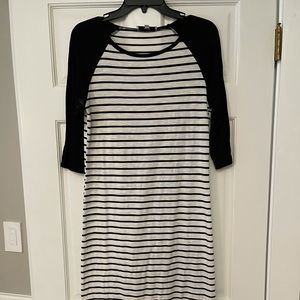 Ovi Baseball Style Tshirt Dress